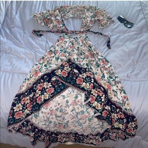 Floral dress: RUNS SMALL (according to customers)